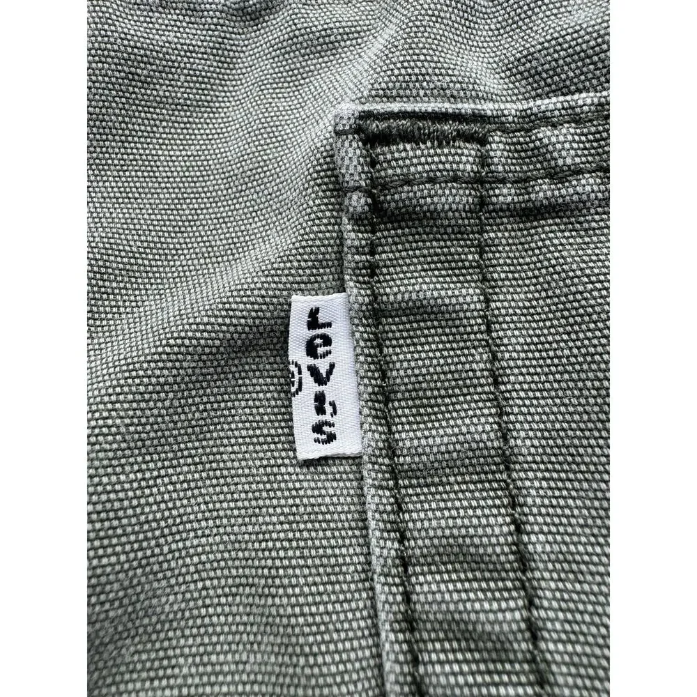 Levis 514 Straight Leg Pants Men 40x29 (actual) Green‎ Khaki Chino Cotton Patina